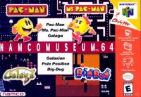 Namco Museum Nintendo 64 US box art